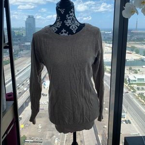 Beige long sleeve sweater